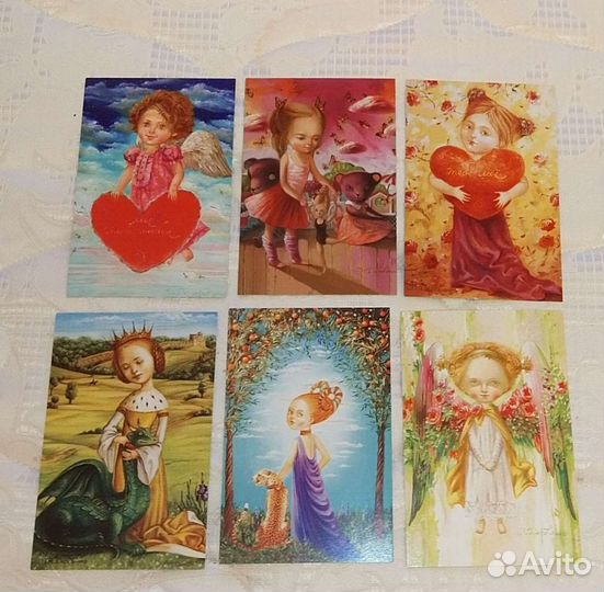 Открытки коллекционные Наталья Деревянко