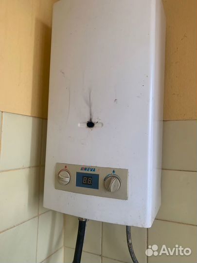 Колонка Газовая Нева 4511, гарантия Монтаж