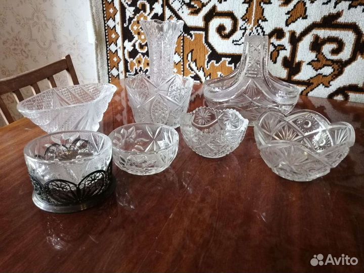 Хрусталь СССР бу