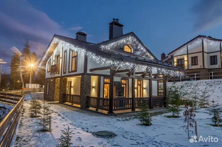 Гирлянда Бахрома уличная белый свет 6 м