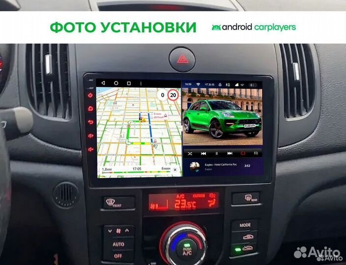 Штатная магнитола на android для Kia