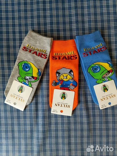 Носки Brawl stars, 9-10 лет