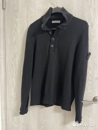 1/4 zip hoodie stone island