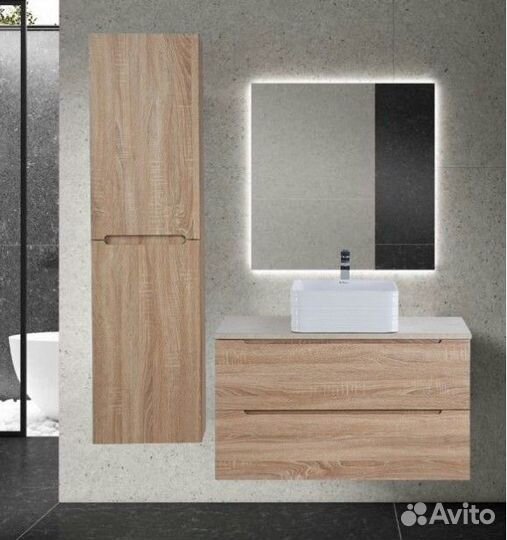 Мебель для ванной BelBagno Etna-900-S Rovere Bianco