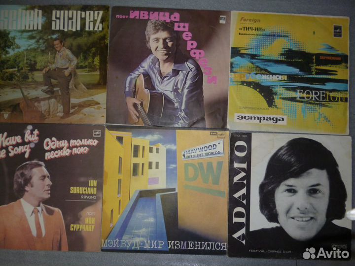 Виниловые пластинки (много разных)