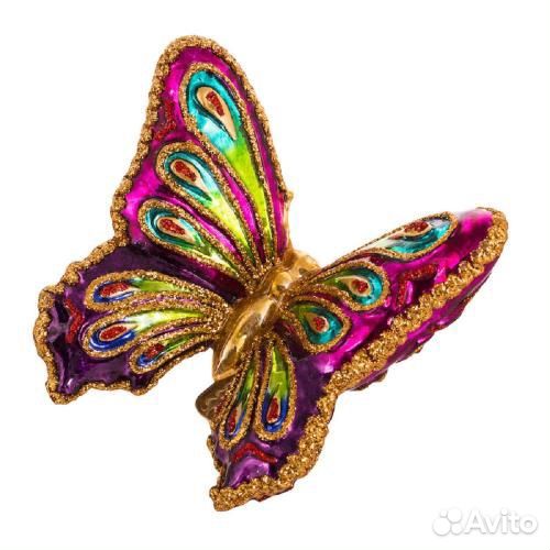 Елочная игрушка бабочка Huras