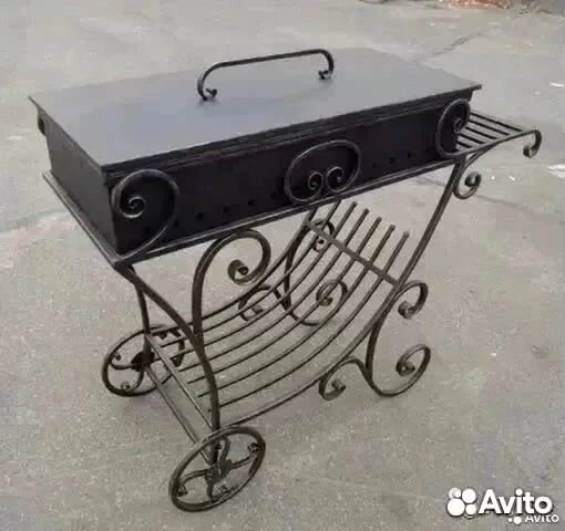 Мангал с колесами № 395