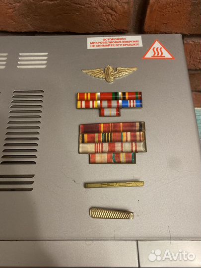 Значки (птичка) ржд, наградные колодки