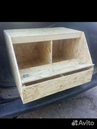 Гнездо для кур с яйцесборником