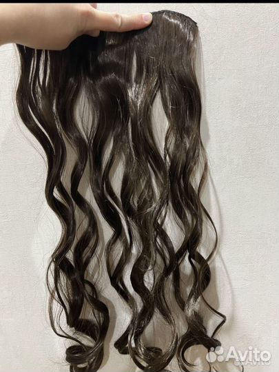 Волосы на заколках