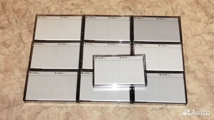 Аудиокассеты TDK D90 (60). 10 шт