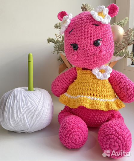 Вязаные игрушки ручной работы