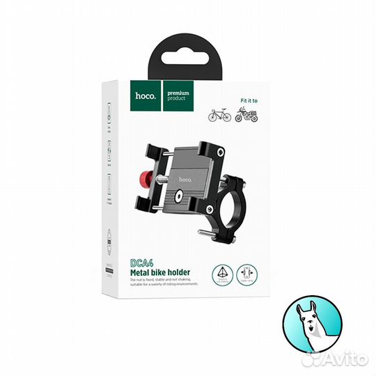 Держатель телефона на мотоцикл и велосипед Hoco