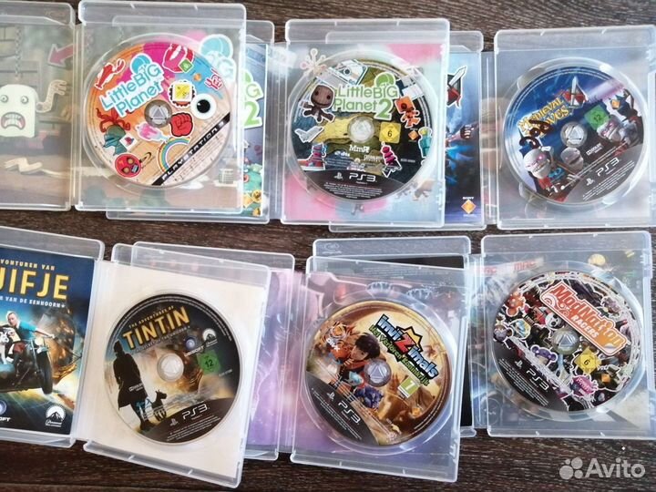 Little Big planet, ModNation racers диски для PS3
