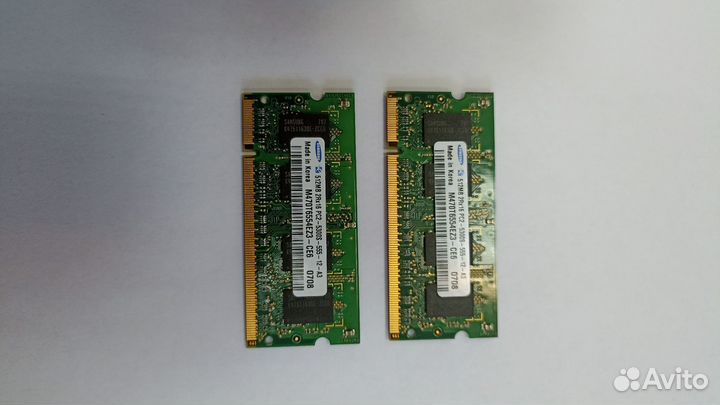 Оперативная память ddr2 1gb для ноутбука