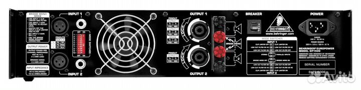 Усилитель мощности Behringer EP4000