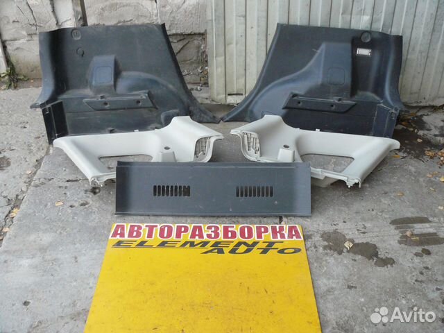 Обшивка багажника для Nissan Note