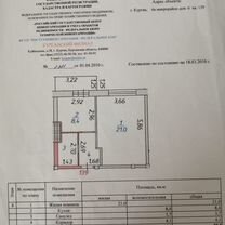 1-к. квартира, 37,2 м², 8/9 эт.