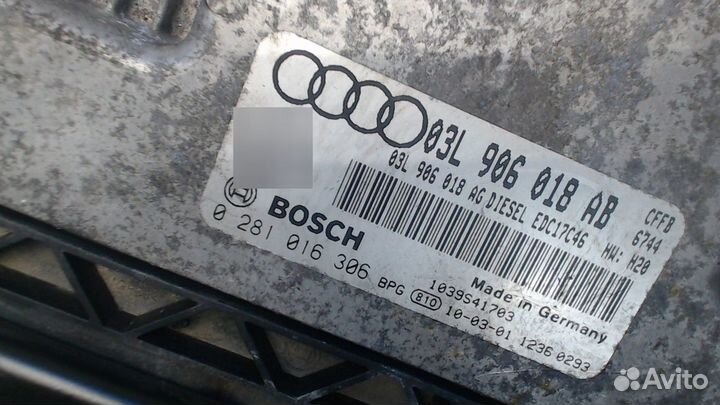 Блок управления двигателем Audi A3 (8PA), 2010