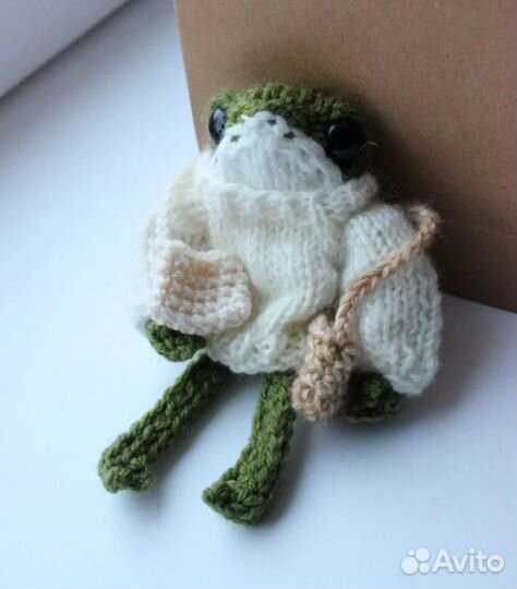 Лягушата вязаные
