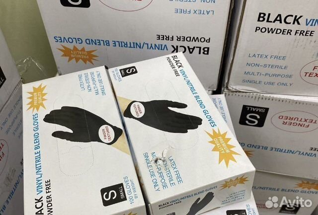 Перчатки одноразовые s