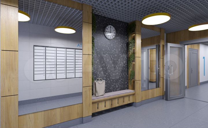 2-к. квартира, 53,9 м², 3/9 эт.