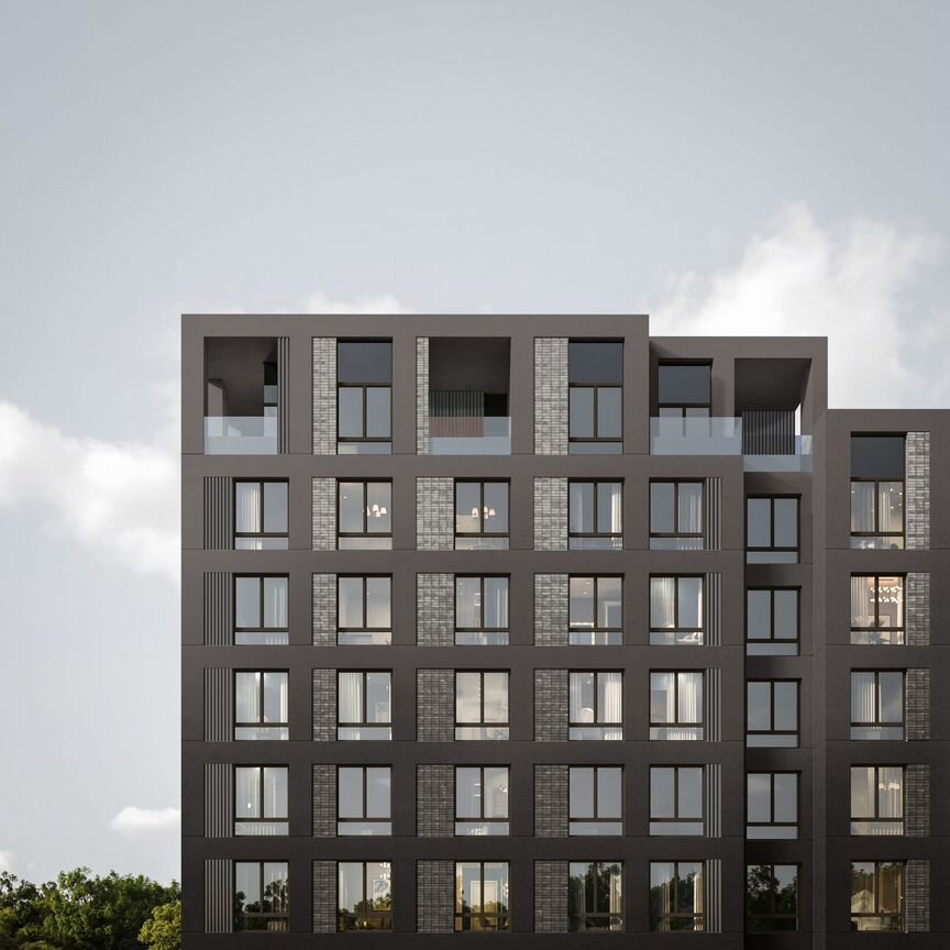 2-к. квартира, 58,9 м², 2/8 эт.