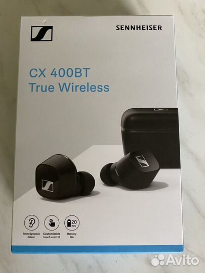 Наушники Sennheiser CX 400BT True Wireless