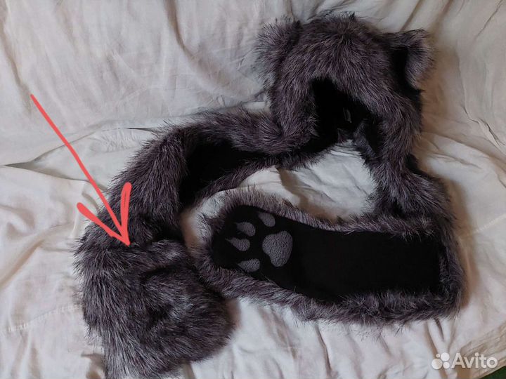 Шапка с ушками