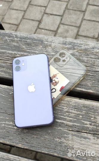 Телефон iPhone 11 128 гб, идеал