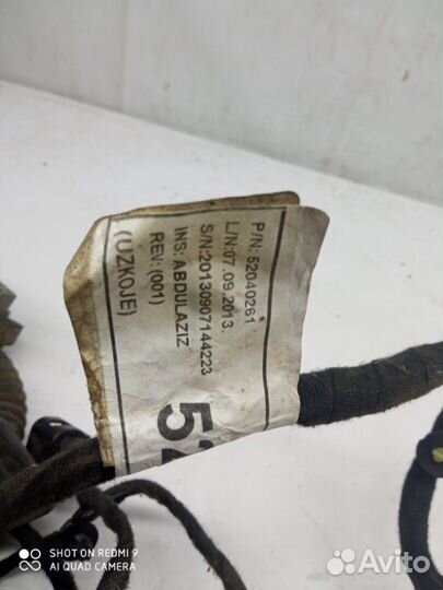 Проводка двери передняя левая Chevrolet Cobalt