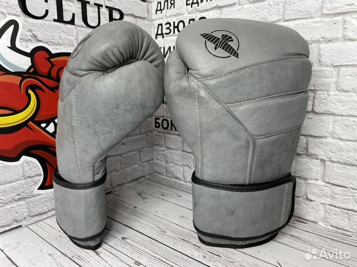 Боксерские перчатки кожаные