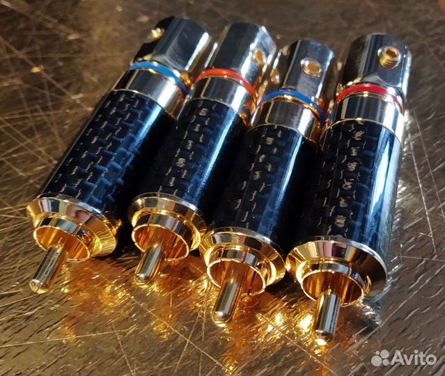 Коннекторы и кабели RCA высококачественные