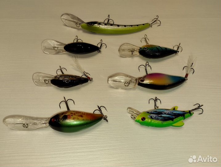 Рыболовные приманки, воблер, поппер