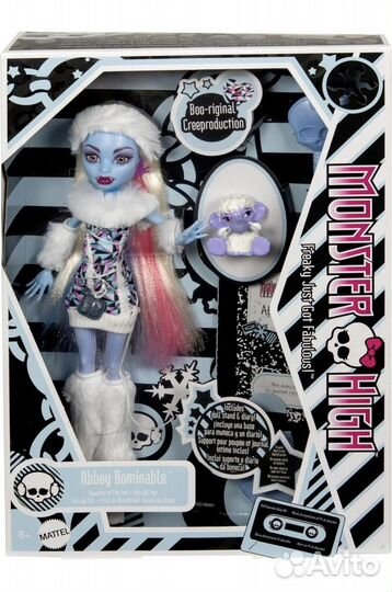 Monster High Booriginal Doll Abbey Bominable