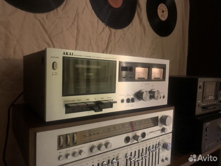 Кассетная дека Akai cs 703