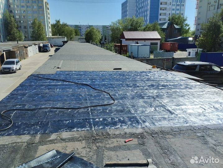 Ремонт кровли гаражей