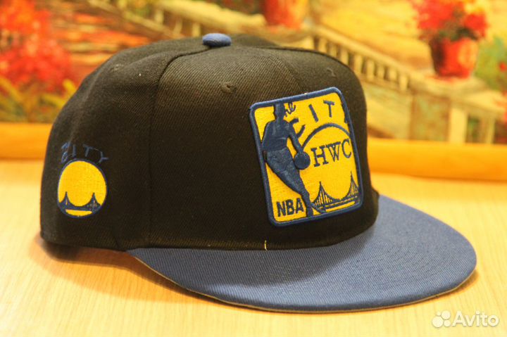 Кепка вкладыш NBA Golden State Warriors новая. С