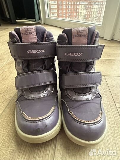 Зимние ботинки geox на девочку 30
