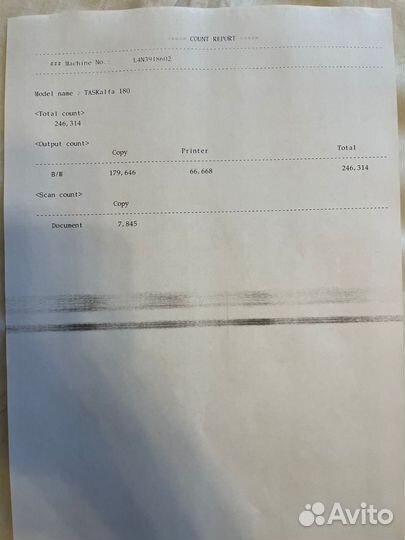 Мфу лазерный kyocera Taskalfa 180