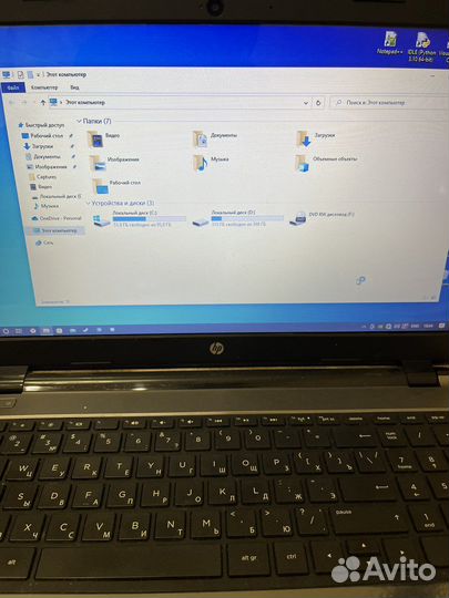 Ноутбук hp