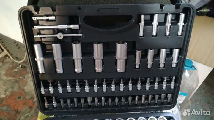 Инструмент торцевые головки RockForce 108 пр