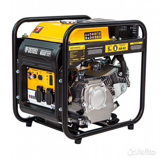 Генератор инверторный Denzel 3.5 кВт арт 94705