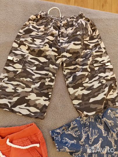 Рубашка и шорты(3вещи)