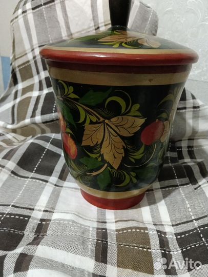 Шкатулка бонбоньерка хохломская роспись