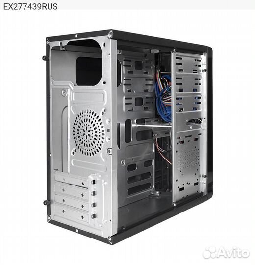 Корпус Exegate MA-371X Minitower Без бп чёрный, EX