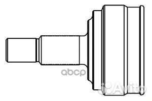 Шрус наружный к-т ford courier Box (J5 J3 ) 8