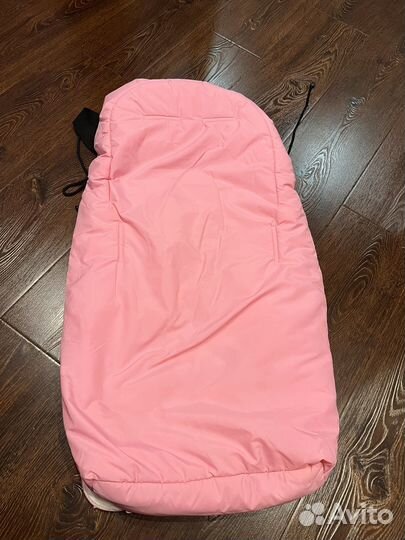 Зимний конверт в коляску на овчине