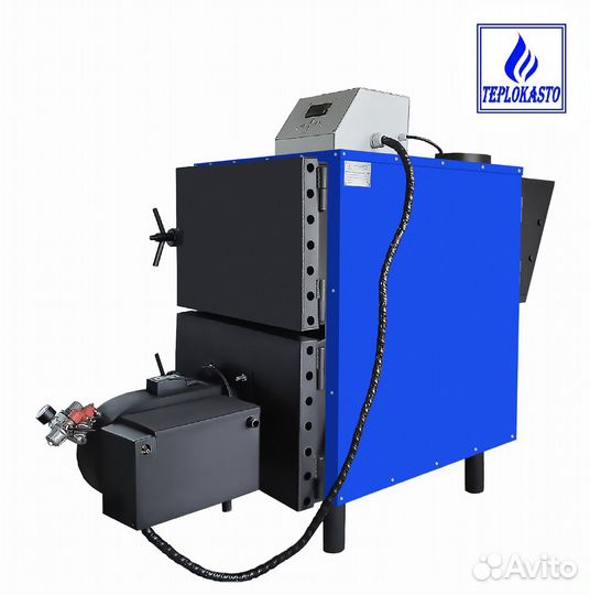 Котел на отработке и на дровах TKS-ку 100кВт
