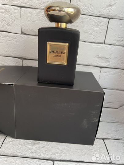 Armani prive cuir noir тестер